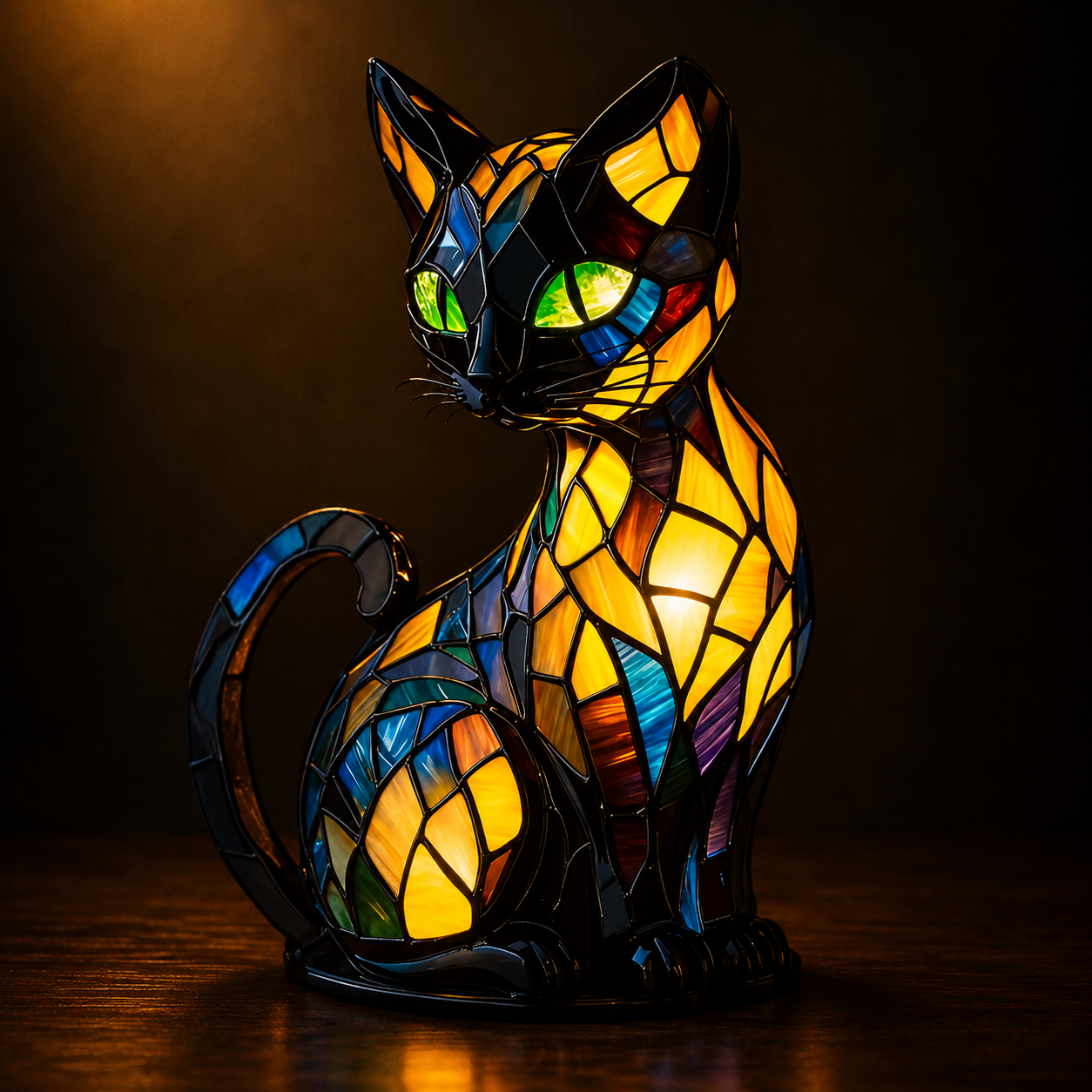 Handmade Cat Lamps