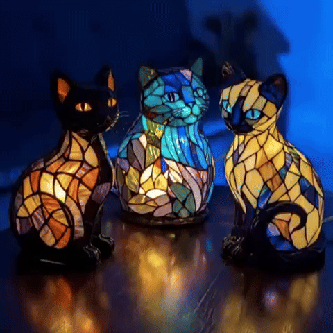 Cat lamp